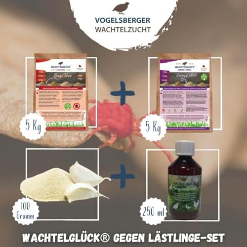 WachtelGlück® Set gegen Lästlinge von WachtelGlück