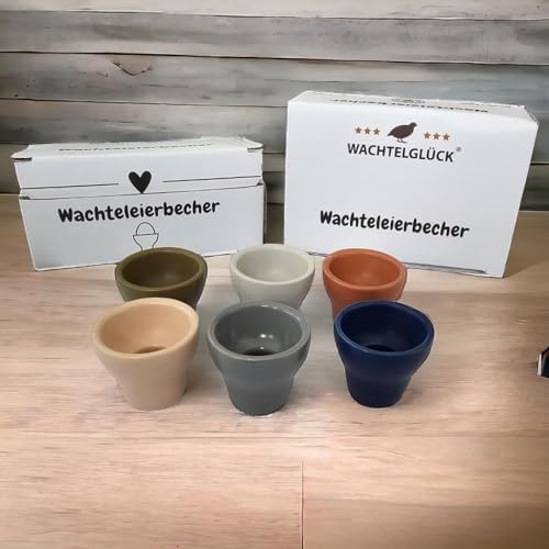 WachtelGlück® Wachteleierbecher 6er von WachtelGlück