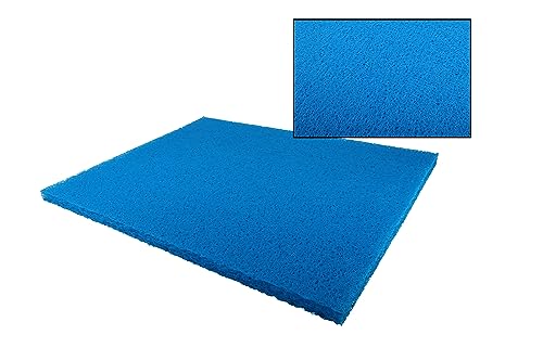 Wacredo Japanische Filtermatte, 120 x 100 x 3,8cm Japanmatte blau Teichfilter Kammerfilter von Wacredo