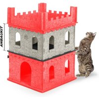 Canadian Cat Company Filz Katzenburg Felty Fort beige von Canadian Cat Company