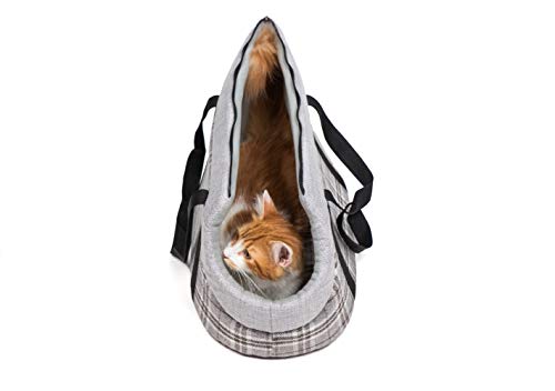 Wags N' Whiskers Harlee Haustiertasche, Grau von Wags N' Whiskers