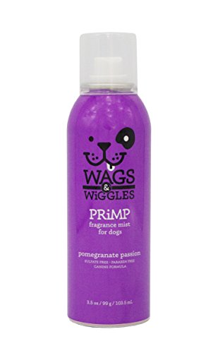 Wags & Wiggles Pomegranate Passion Primp Fragrance Dog Mist, 103,5 ml von Wags & Wiggles