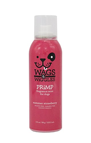 Wags & Wiggles Summer Strawberry Primp Dog Mist, 103,5 ml von Wags & Wiggles