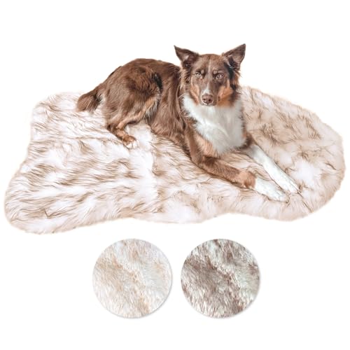 Wahre Tierliebe® Hundebett Relax - Das Original mit echter Matratze - waschbar, Hundekissen, Hundekorb, Flauschiges Hundebett für große, mittelgroße & kleine Hunde von Wahre Tierliebe