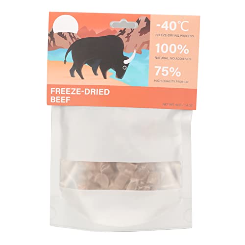 Gefriergetrocknete Snacks für Hunde, Leckereien für Haustiere, gefriergetrocknetes Rindfleisch, natürlich, gesund, reich an Spurenelementen, gefriergetrocknetes Hundefutter von Wakects