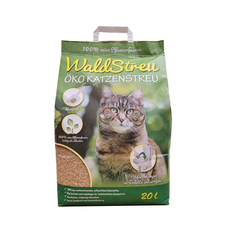 WaldStreu Öko Katzenstreu 20l von WaldStreu