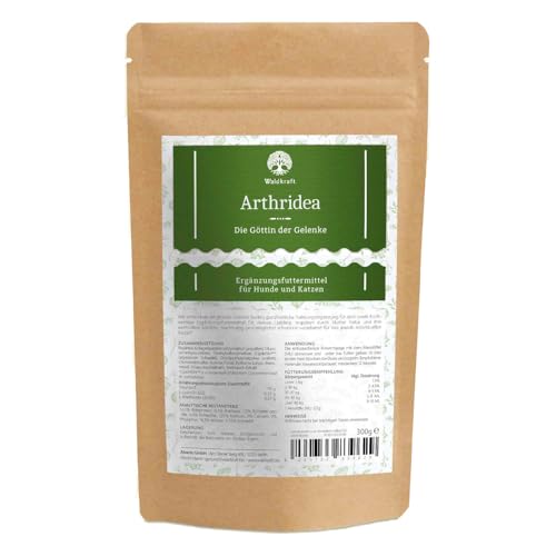 Waldkraft Arthridea Die Göttin der Gelenke | 300 g Nachfüllpack für Hunde & Katzen von Waldkraft