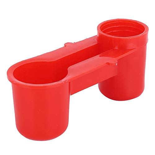 20pcs Plastikvogel, Birds Vogeltrinker, Vogeltrinkbrunnen Trinkwerkzeug Vogeltrinker Futtermittelnatronen Wasserflasche Farm Trinkfuttermittel -Trinkbrunnenausrüstung von Walfront