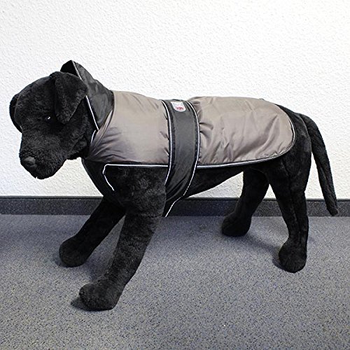 Wallace & Jones | Hundemantel Eisbär - Perfect Coat Grau-Schwarz Rückenlänge ca. 100cm von Wallace & Jones