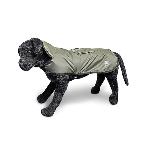 Wallace & Jones | Hundemantel Eisbär | Regenmantel | Rain Coat Pocket Dunkelgrau Rückenlänge ca. 95cm Wallace & Jones | Hundemantel Eisbär | Regenmantel | Rain Coat Pocket Dunkelgrau Rückenlänge ca. 95cm von Wallace & Jones