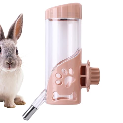 Walopola Haustier-Wasserflasche, tropffrei, 550 ml, tropffrei, Wasserspender für Kleintiere, obere Füllbox, automatisches Fütterungswerkzeug für Hamster, , Frettchen und andere kleine Haustiere von Walopola