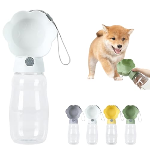 Wangark Hund Wasserflasche Wasserspender Trinknapf,Hunde wasserflasche,Hunde trinkflasche für Outdoor Walking Reise Trinkflasche Wasserbehälter von Wangark