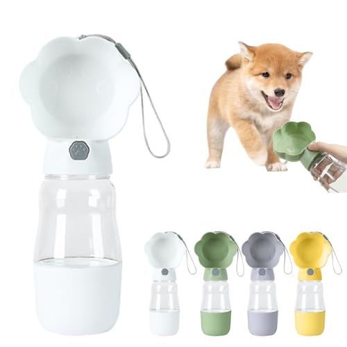 Wangark Hund Wasserflasche Wasserspender Trinknapf,Hunde wasserflasche,Hunde trinkflasche für Outdoor Walking Reise Trinkflasche Wasserbehälter von Wangark