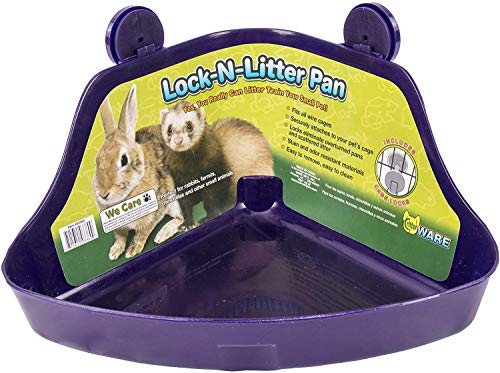 Ware (2 Pack) Manufacturing Plastic Lock-N-Litter Pan Regular Size Colors Vary von Ware