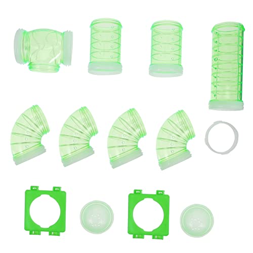 Warmhm Selbstgemacht Hamster Tunnel 12 Stück Kunststoff Röhren für Hamsterkäfig Erweiterbares Tunnelspielzeug Transparentes Rohr für Kleine Tiere Installieren Warmhm Selbstgemacht Hamster Tunnel 12 Stück Kunststoff Röhren für Hamsterkäfig Erweiterbares Tunnelspielzeug Transparentes Rohr für Kleine Tiere Installieren von Warmhm