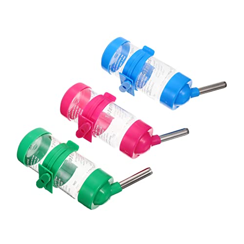 Warmhm 3 Stück Hamster Wasserflasche Hängende Chinchilla Tränke Automatischer Wasserspender für Kleintiere Praktische Hamstertränke für Haushalt Auslaufsicheres Design Warmhm 3 Stück Hamster Wasserflasche Hängende Chinchilla Tränke Automatischer Wasserspender für Kleintiere Praktische Hamstertränke für Haushalt Auslaufsicheres Design von Warmhm