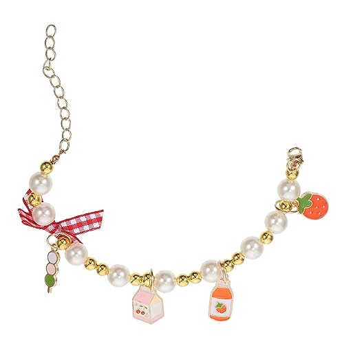 Warmhm Verstellbares Haustierhalsband mit Perlen Design für Katzen und Kleine Hunde Dekorative Welpenhalskette Sicher und Leicht Haustieraccessoire für und Anlässe Warmhm Verstellbares Haustierhalsband mit Perlen Design für Katzen und Kleine Hunde Dekorative Welpenhalskette Sicher und Leicht Haustieraccessoire für und Anlässe von Warmhm