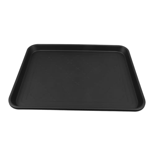 Warmhm Multifunktionale Schuhablage aus Kunststoff rutschfeste Matte für Pflanzen Haustierfutter Wassernäpfe Katzenstreu Boots und Schuhabtropfschale für Drinnen und Draußen Schwarz Warmhm Multifunktionale Schuhablage aus Kunststoff rutschfeste Matte für Pflanzen Haustierfutter Wassernäpfe Katzenstreu Boots und Schuhabtropfschale für Drinnen und Draußen Schwarz von Warmhm