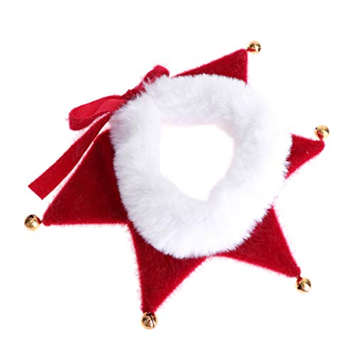 Warmhm Weihnachtsglockenkragen Verstellbares Bandana Für Haustiere Jingle Bell Hundehalsband Katzenschal Weihnachtskostüm Für Hunde Weihnachten Ostern Hundehalstuch Lieferungen Die Katze von Warmhm