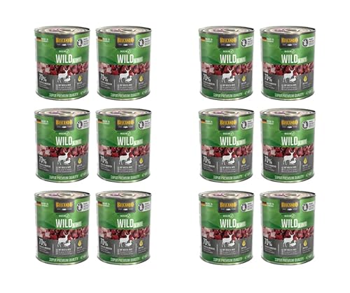 Belcando Baseline | Wild mit Ente 2x6x800g | Sparpaket | Hundefutter von Warnick´s Tierfutterservice