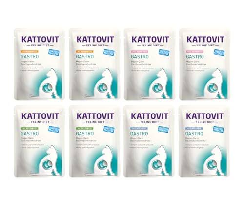 Finnern Kattovit Gastro Frischebeutel PB 8x85g von Warnick´s Tierfutterservice