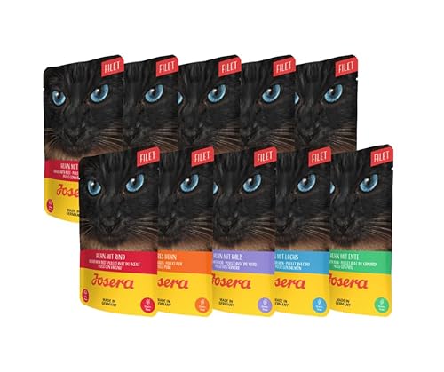 Josera Cat | Filet Mixpaket (5 Sorten) PB | 10 x 70g Nassfutter von Warnick´s Tierfutterservice