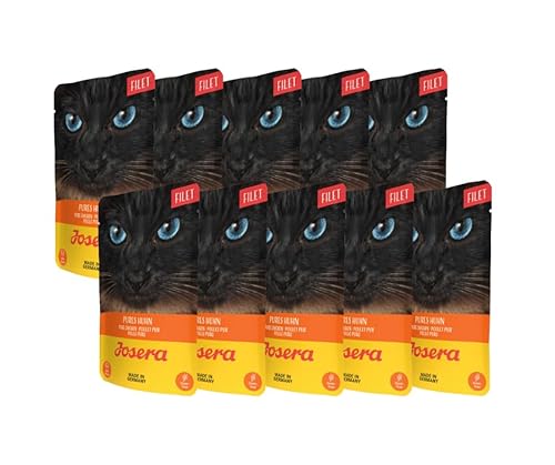 Josera Cat | Filet pures Huhn PB | 10 x 70g Nassfutter von Warnick´s Tierfutterservice