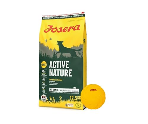 Josera Exclusive Trockenfutter für Hunde | Hundefutter | 12,5 KG + Goodie Hundespielzeug | Gratis Geschenk (12,5 KG ActiveNature, + Frisbee) von Warnick´s Tierfutterservice