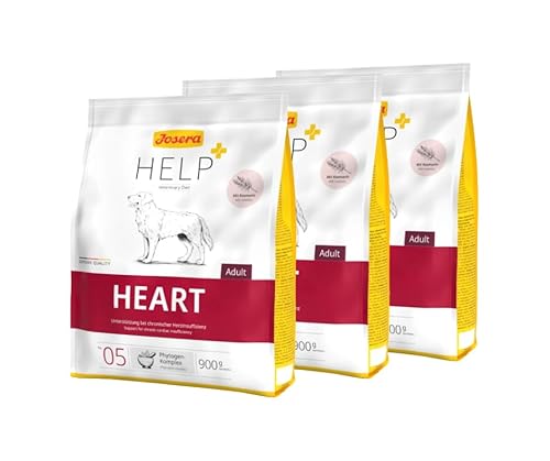 Josera Help Dog | Heart 3x900g Trockenfutter | Sparpaket | Hundefutter von Warnick´s Tierfutterservice