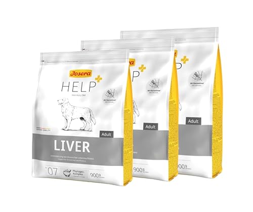 Josera Help Dog | Liver 3x900g Trockenfutter | Sparpaket | Hundefutter von Warnick´s Tierfutterservice