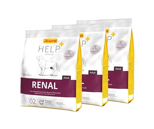 Josera Help Dog | Renal 3x900g Trockenfutter | Sparpaket | Hundefutter von Warnick´s Tierfutterservice