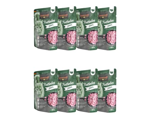 Leonardo Frischebeutel 8x85g | Katzenfutter | Nassfutter | Multi Bundle | Sparpaket | Pouch | Verschiedene Sorten (85g, 8X Truthahn pur) von Warnick´s Tierfutterservice