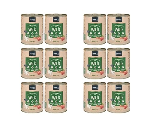 Primox | Wild 2x6x800g | Sparpaket | Hundefutter von Warnick´s Tierfutterservice