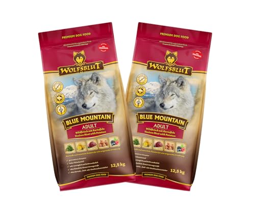 Wolfsblut Hund Adult | Trockenfutter | Multi Bundle | Mix Paket | Sparpaket | 2 x 2 kg | Verschiedene Sorten (2 x 2 KG, Blue Mountain) von Warnick´s Tierfutterservice