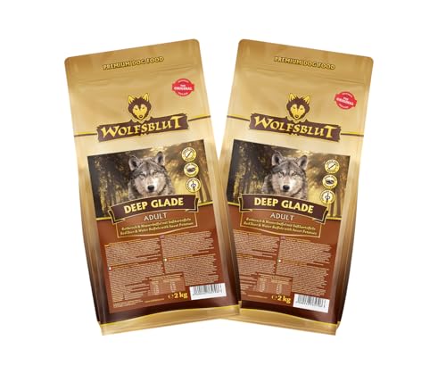 Wolfsblut Hund Adult | Trockenfutter | Multi Bundle | Mix Paket | Sparpaket | 2 x 2 kg | Verschiedene Sorten (2 x 2 KG, Deep Glade) von Warnick´s Tierfutterservice