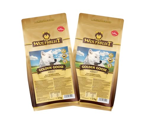 Wolfsblut Hund Adult | Trockenfutter | Multi Bundle | Mix Paket | Sparpaket | 2 x 2 kg | Verschiedene Sorten (2 x 2 KG, Golden Goose) von Warnick´s Tierfutterservice