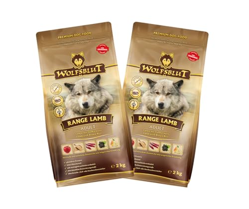 Wolfsblut Hund Adult | Trockenfutter | Multi Bundle | Mix Paket | Sparpaket | 2 x 2 kg | Verschiedene Sorten (2 x 2 KG, Range Lamb) von Warnick´s Tierfutterservice