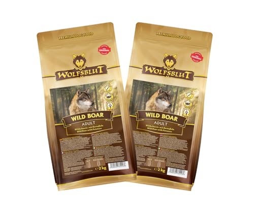 Wolfsblut Hund Adult | Trockenfutter | Multi Bundle | Mix Paket | Sparpaket | 2 x 2 kg | Verschiedene Sorten (2 x 2 KG, Wild Boar) von Warnick´s Tierfutterservice