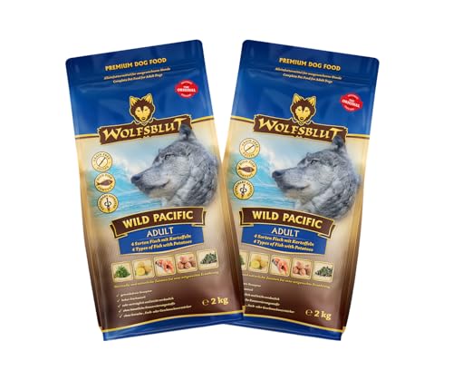 Wolfsblut Hund Adult | Trockenfutter | Multi Bundle | Mix Paket | Sparpaket | 2 x 2 kg | Verschiedene Sorten (2 x 2 KG, Wild Pacific) von Warnick´s Tierfutterservice