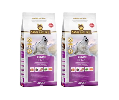 Wolfsblut Vetline | Hundefutter | Sparbundle | Sparpaket (2 x 12kg, Renal) von Warnick´s Tierfutterservice