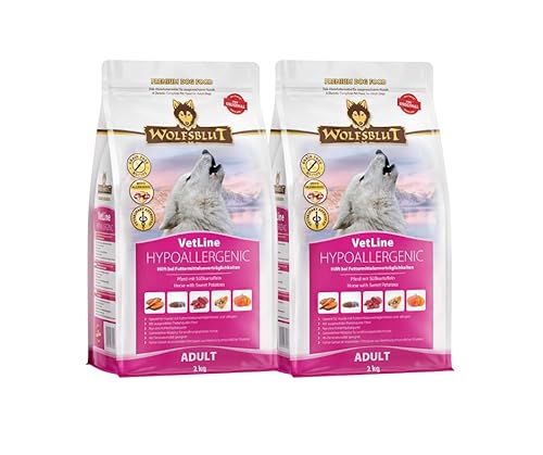 Wolfsblut Vetline | Hundefutter | Sparbundle | Sparpaket (2 x 2kg, Hypoallergenic) von Warnick´s Tierfutterservice