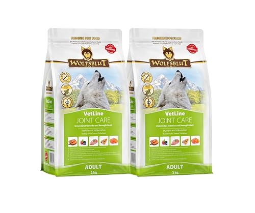 Wolfsblut Vetline | Hundefutter | Sparbundle | Sparpaket (2 x 2kg, Joint Care) von Warnick´s Tierfutterservice