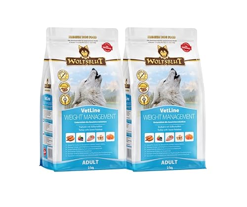 Wolfsblut Vetline | Hundefutter | Sparbundle | Sparpaket (2 x 2kg, Weight Management) von Warnick´s Tierfutterservice