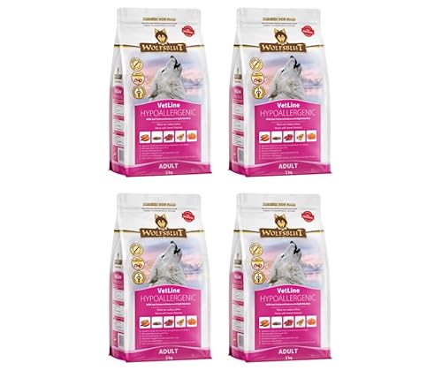 Wolfsblut Vetline | Hundefutter | Sparbundle | Sparpaket (4 x 2kg, Hypoallergenic) von Warnick´s Tierfutterservice