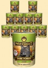 Wolfsblut Dark Forest Adult Nassfutter für Hunde mit Wild und Süßkartoffeln (6 x 395g) von Warnicks Tierfutterservice