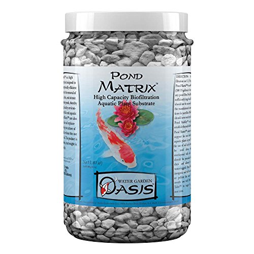 Teichmatrix Biofiltrationssubstrat für Wasserpflanzen, hohe Kapazität, 1 l von Water Garden Oasis