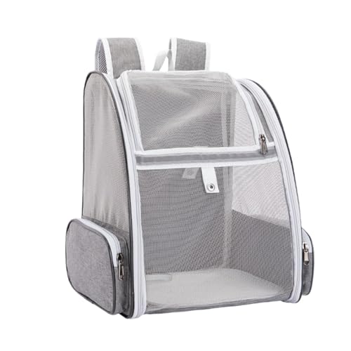 Haustier-Tragerucksack | Atmungsaktiver Mesh-Hunderucksack | Leichte Haustier-Outing-Tasche mit Airflow-Design | Belüftete Haustier-Tragetasche | Tragbare Haustier-Tragetasche für Katzen und kleine von Wcybym