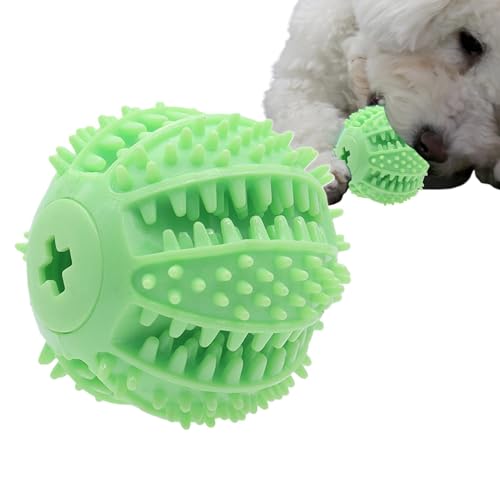 Interaktives Hundespielzeug, Kauball für Hunde, Leckerli-Ausgabespielzeug, einfach zu bedienen und zu reinigen, interaktives Tierspiel, 6,7 cm/2,64 Zoll für kleine, mittelgroße und große Hunderassen von Wcybym