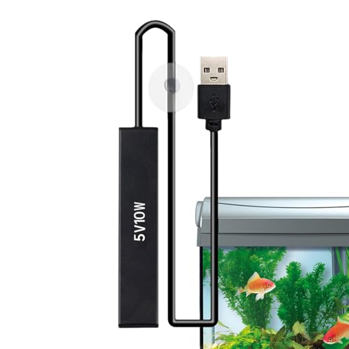 Wcybym Aquarium Heater | Fish Tank Heater | Submersible Aquarium Heater | Stand Fish Tank | Portable Fish Tank Heater Preset Heater for Tropical Fish Water Plants Turtles von Wcybym