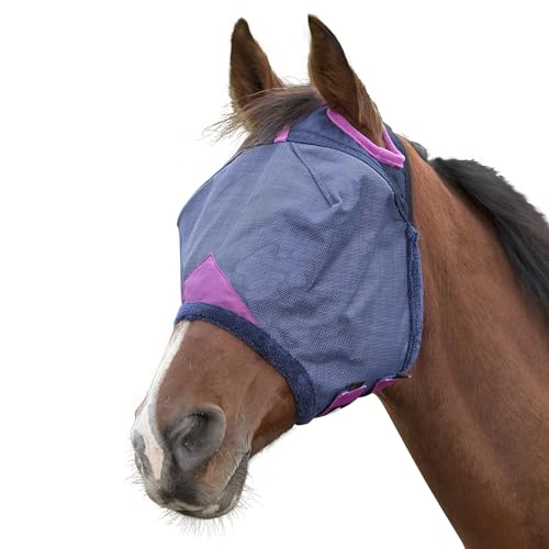 WeatherBeeta ComFiTec Deluxe Durable Mesh Maske, Marineblau/Lila, Mini von Weatherbeeta